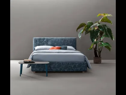 Letto matrimoniale imbottito Bloom di Bside