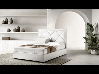 Letto con testiera Precious di Bside