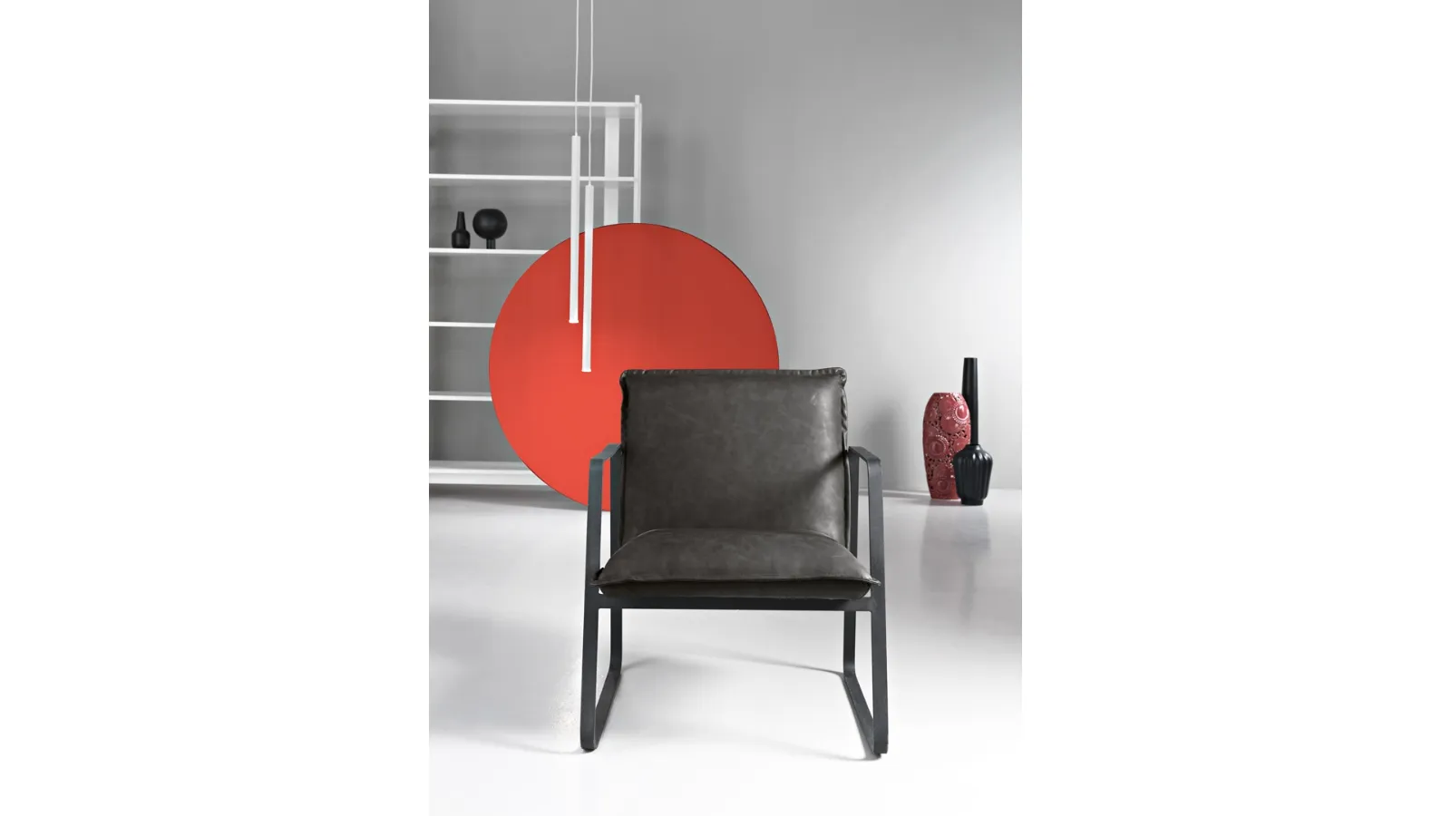 Poltroncina Cesca in ecopelle di Ikone Casa