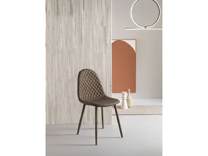 Sedia Soft in ecopelle vintage di Capodarte
