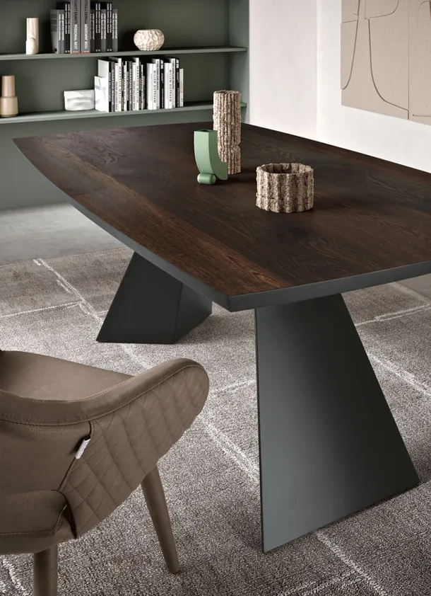 Tavolo Gilmour in Rovere termico di Capodarte