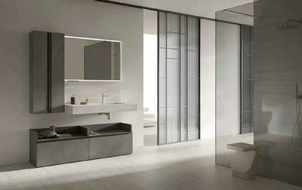 Mobile da Bagno a terra BIK BK08 di Compab