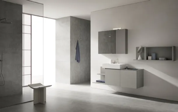 Mobile da Bagno sospeso BIK BK12 di Compab