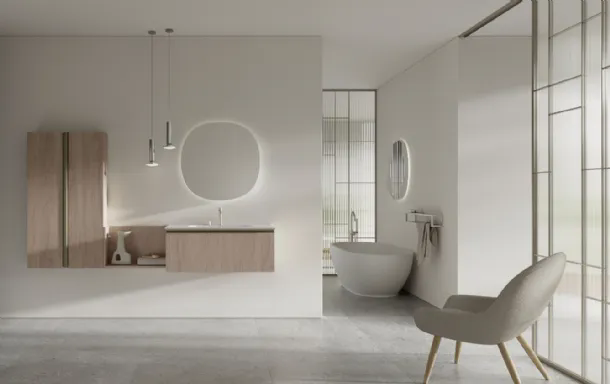 Mobile da Bagno sospeso BIK BK15 di Compab