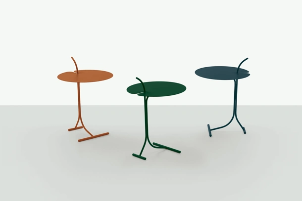 Tavolino in metallo Edge di Target Point