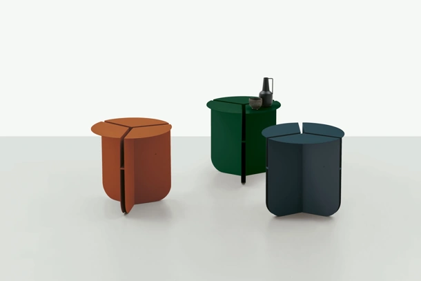 Tavolino in metallo Hold di Target Point