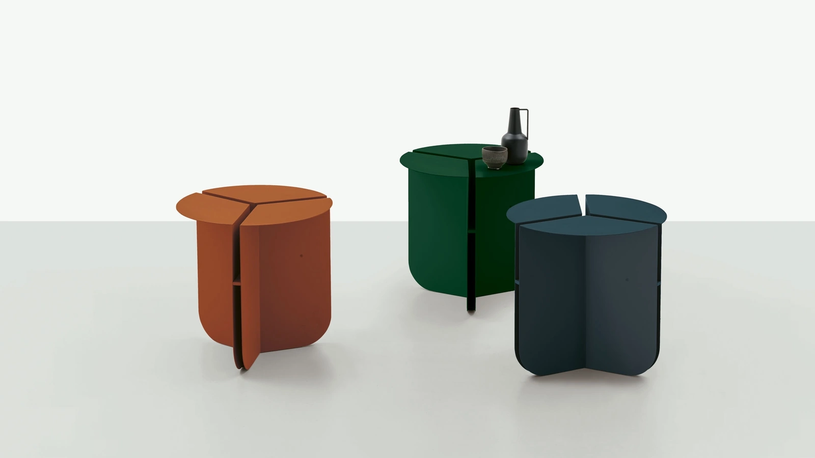 Tavolino in metallo Hold di Target Point