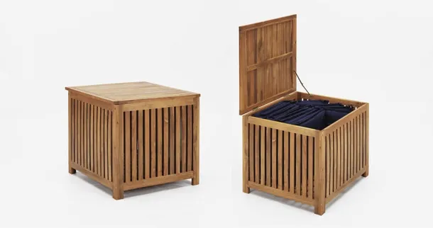 Tavolino trasformabile in legno Istanbul di Stones
