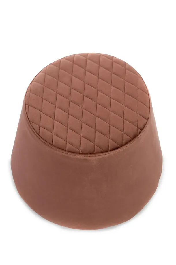 Pouf Buddy in velluto di Stones
