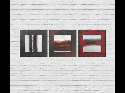 Quadro dipinto a mano su tela di Stones