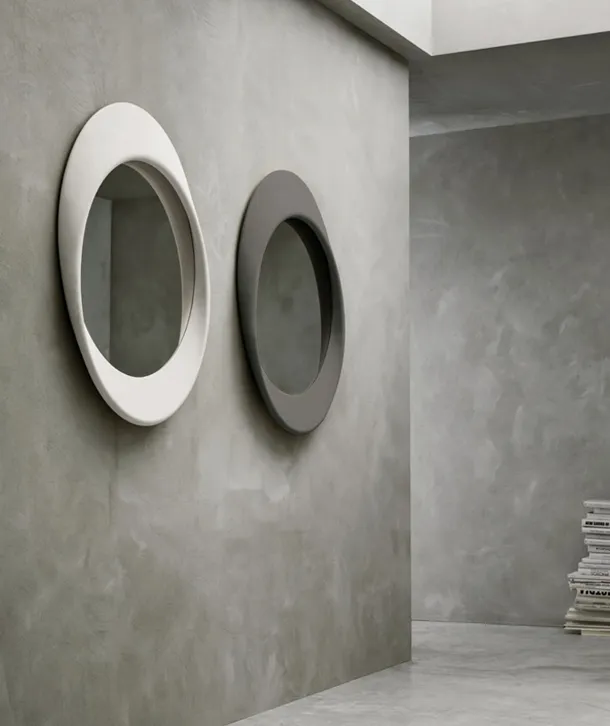 Specchiera Vanity con cornice in poliuretano verniciato di Target Point