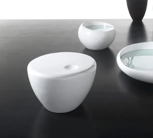 Tavolino Bowl in pvc di Stones