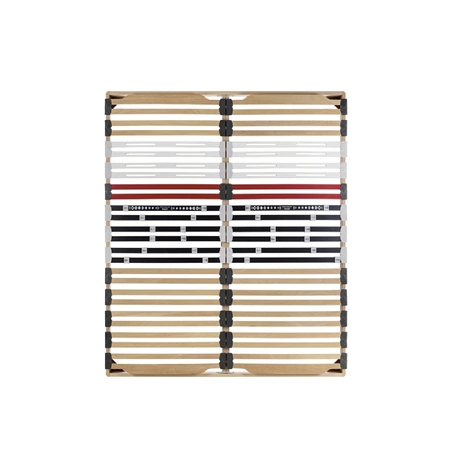 Rete con telaio in faggio e doghe in legno Trend di Rimar