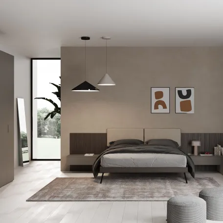 Armadio Night 57 con TV direzionabile di Nardi Interni