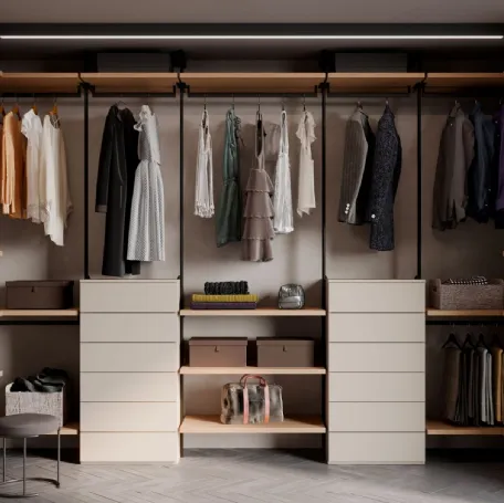 Cabina Armadio Pole con Ante Scorrevoli di Nardi Interni