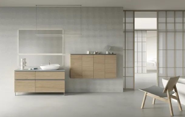 Mobile da Bagno a terra BIK BK05 di Compab
