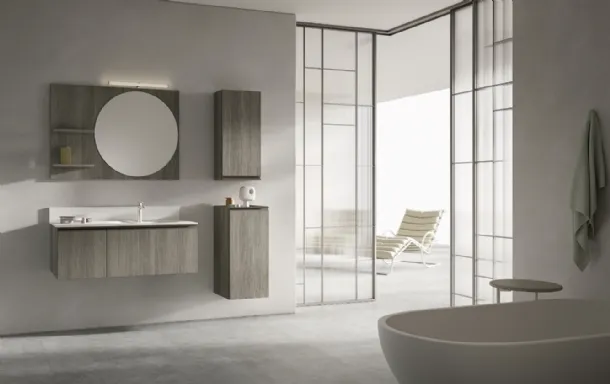 Mobile da Bagno sospeso BIK BK07 di Compab