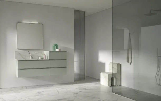 Mobile da Bagno sospeso BIK BK14 di Compab