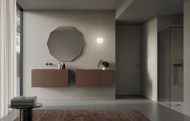 Mobile da Bagno sospeso INK NK003 di Compab