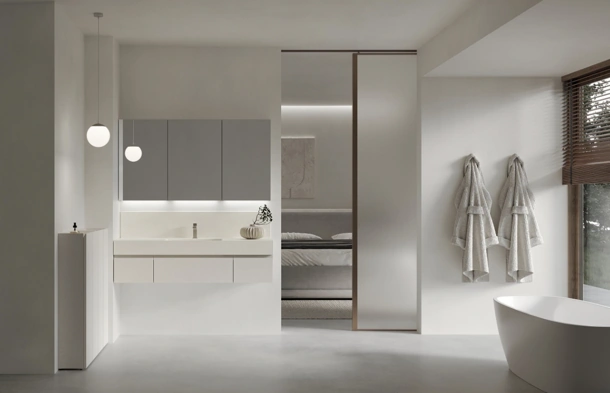 Mobile da Bagno sospeso INK NK014 di Compab