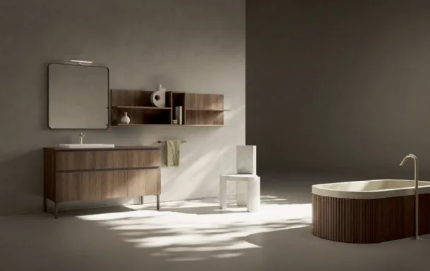 Mobile da Bagno a terra IPE IP02 di Compab