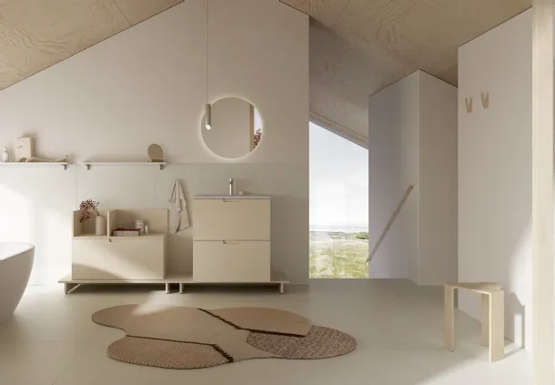 Mobile da Bagno a terra STRATOS OS03 di Compab