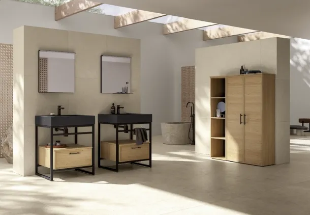 Mobile da Bagno a terra TABULA TB03 di Compab