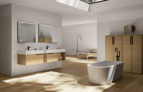 Mobile da Bagno sospeso TABULA TB11 di Compab