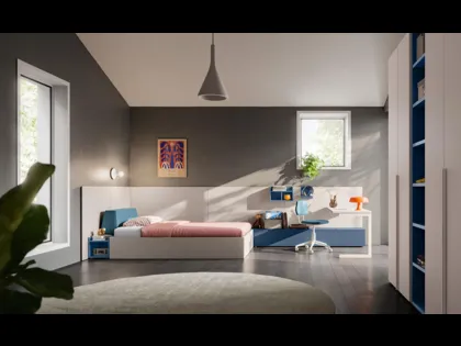 Cameretta Letto a Terra 03 di Mistral