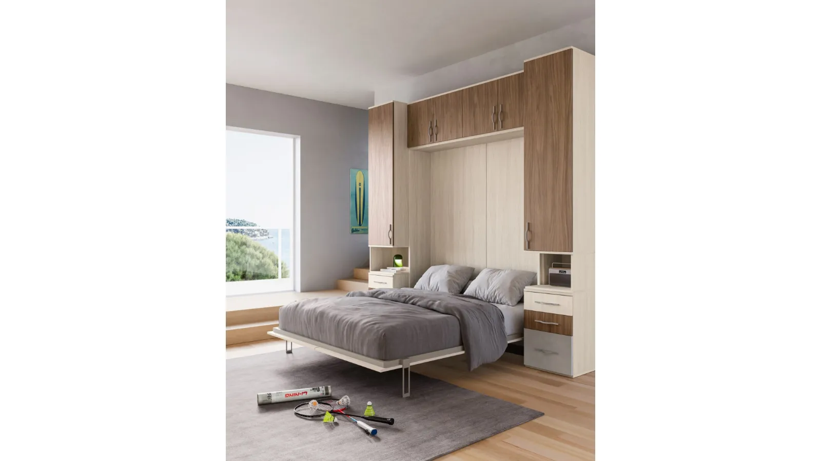 Cameretta salvaspazio SMART Junior 48 di San Martino Mobili