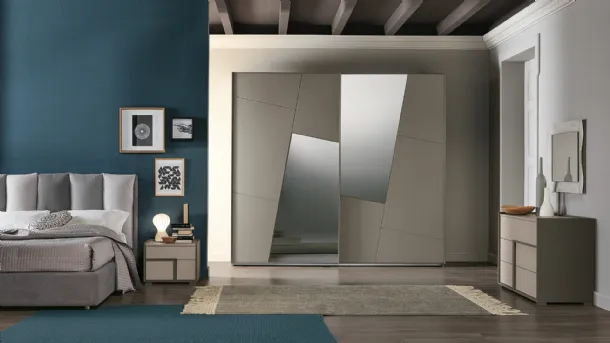 Letto Abaco Composizione 104 di Gierre Mobili