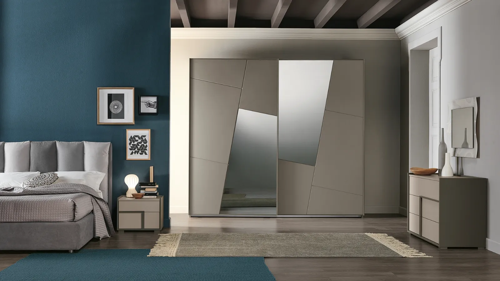 Letto Abaco Composizione 104 di Gierre Mobili