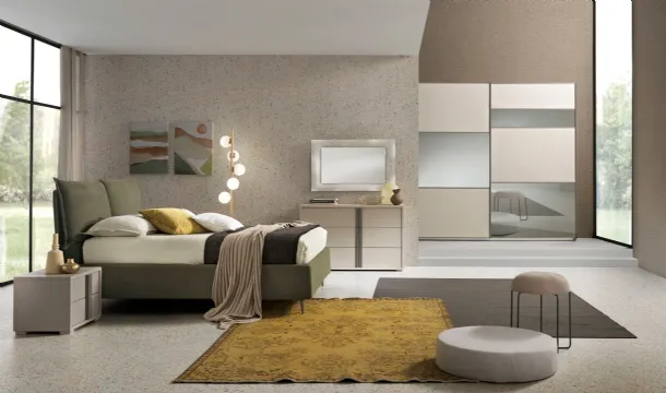 Letto Abaco Composizione 125 di Gierre Mobili