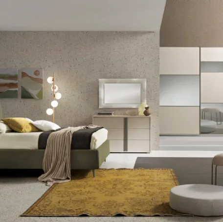 Letto Abaco Composizione 125 di Gierre Mobili