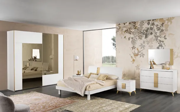 Letto Abaco Composizione 182 di Gierre Mobili