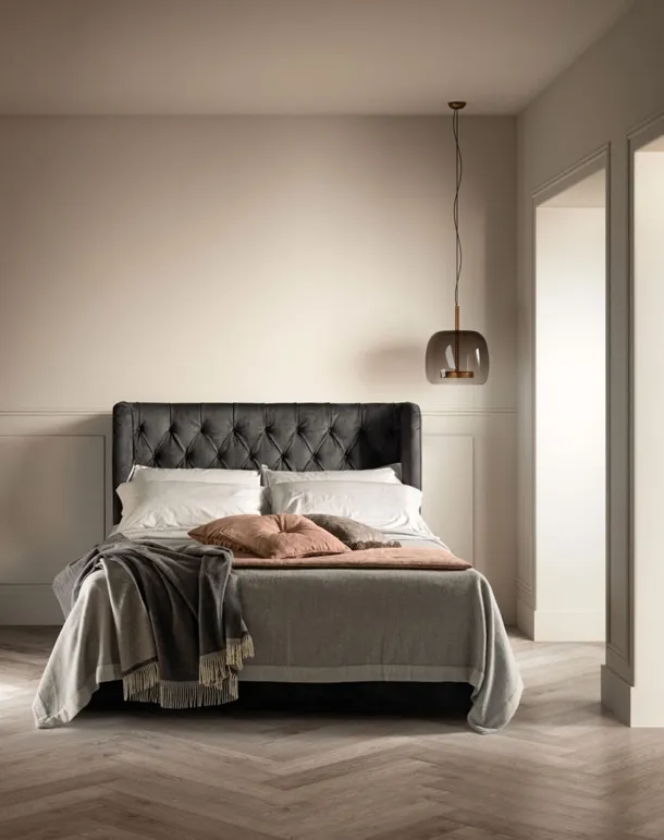 Letto con testiera Gem di Bside