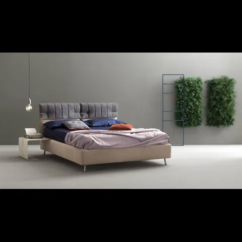 Letto con testiera reversibile Clip di Bside