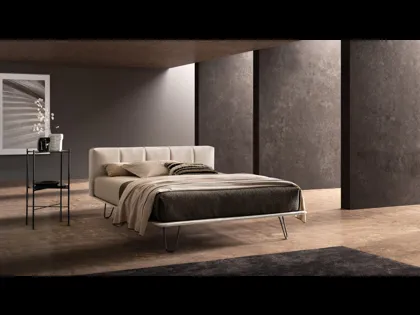 Letto con testiera Crook di Bside