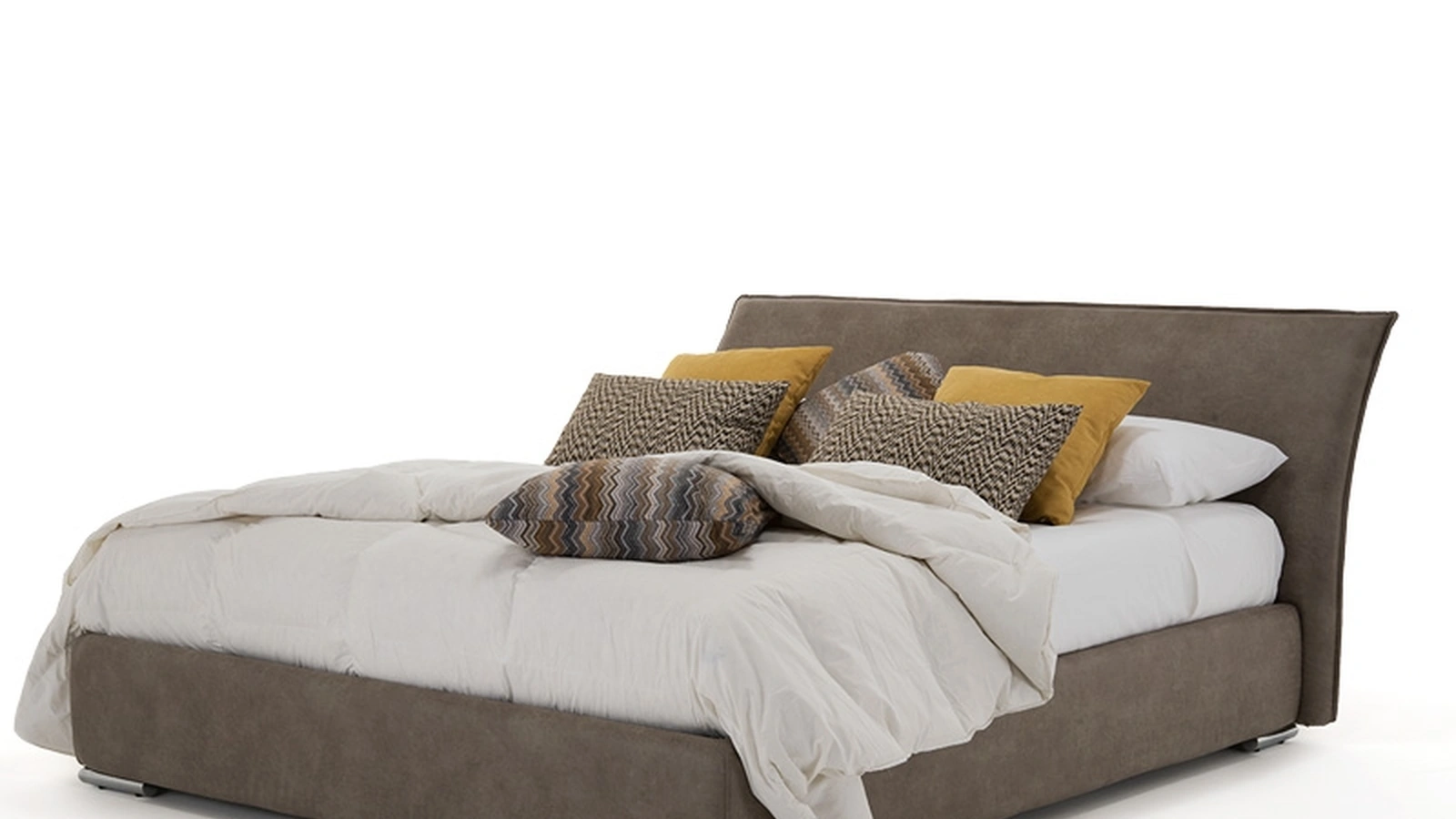 Letto in pelle Demì di Rimar