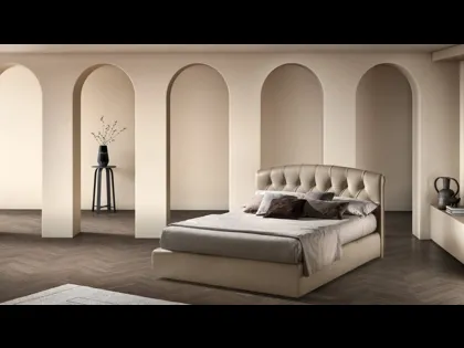 Letto Dream in ecopelle di Bside