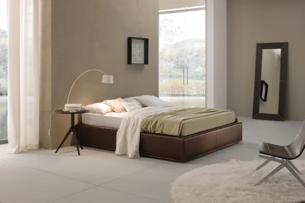 Letto Sommier con contenitore di Fabbri Salotti