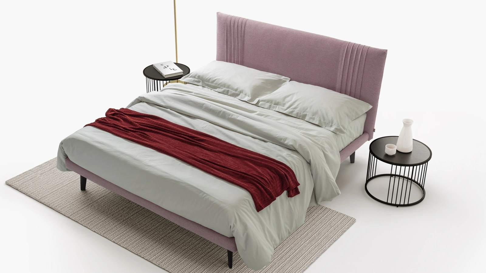 Letto matrimoniale Flores di Rimar