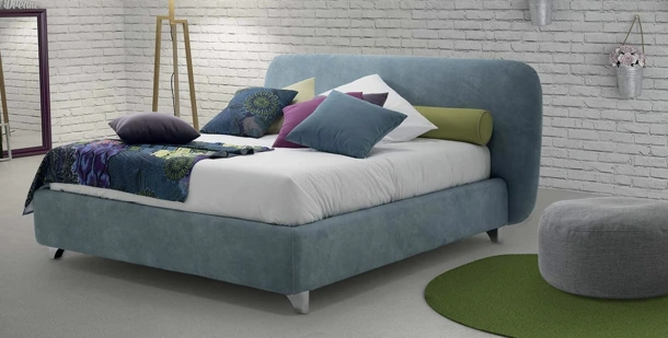 Letto imbottito Frank di Rimar