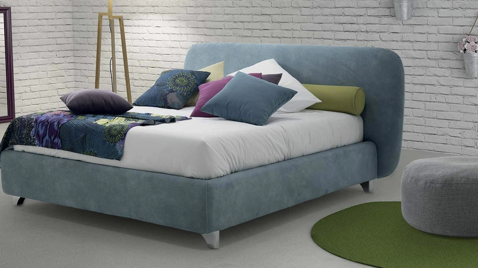 Letto imbottito Frank di Rimar