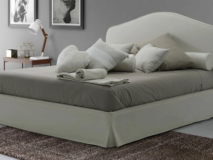 Letto classico con testiera sagomata Gemma di Rimar