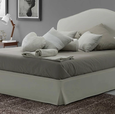 Letto classico con testiera sagomata Gemma di Rimar