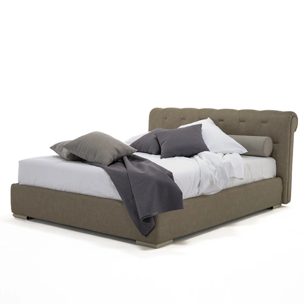Letto in ecopelle Grace di Rimar