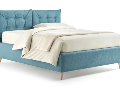 Letto imbottito Topazio di Hoppla