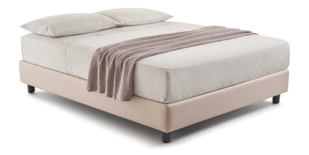 Letto sommier in ecopelle Lilly di Hoppla