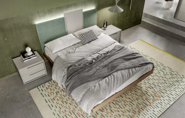 Letto con testiera Mix di Villanova